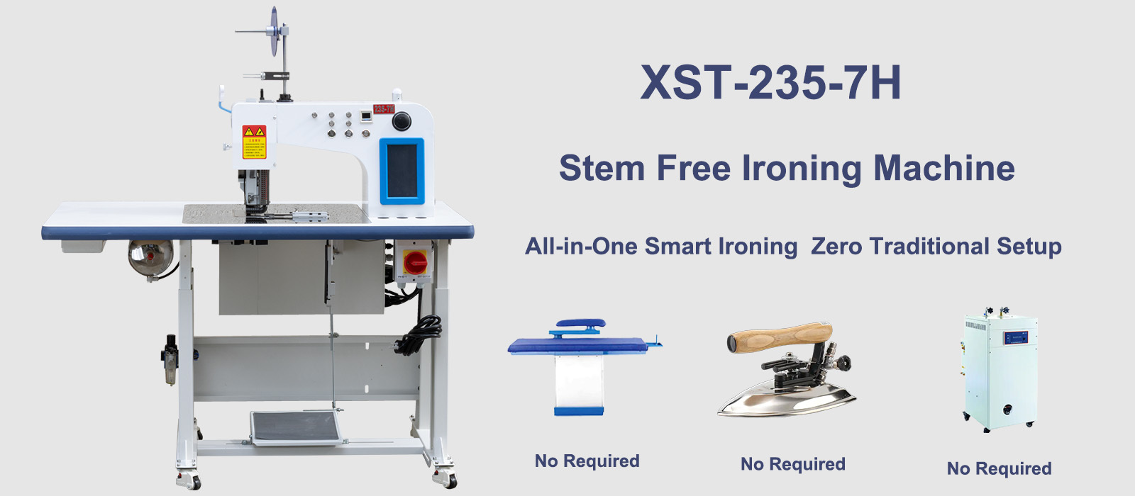 Quality Steam Free Ironing Machine factory