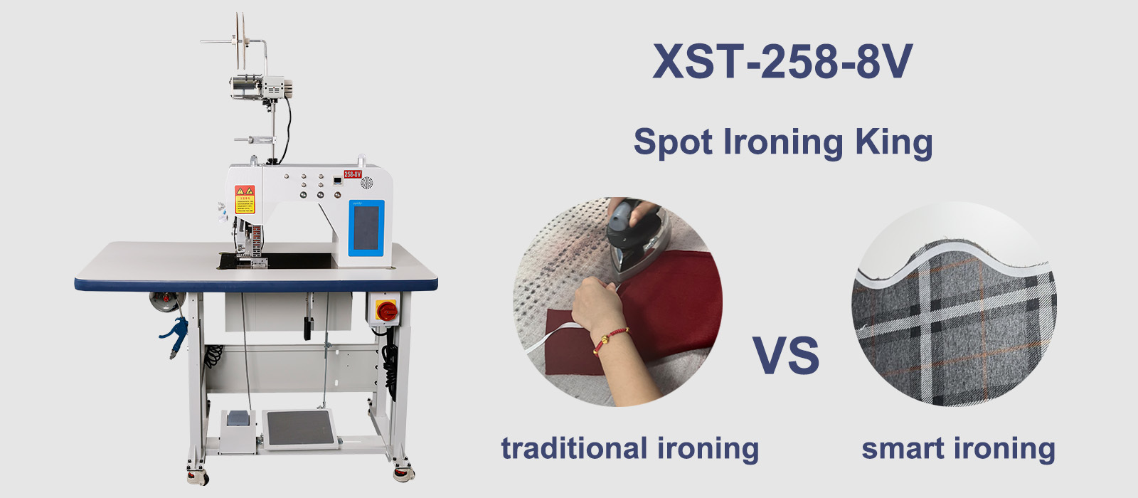 Quality Steam Free Ironing Machine factory