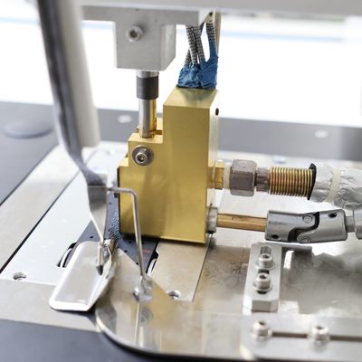 550W Motor Double Faced Wool Fabric Ironing Machine For Fusing Interlining Strip