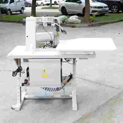 Garment Industry 750W Sleeve Setting Machine With 100 Sewing Patterns