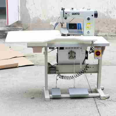 Garment Industry 750W Sleeve Setting Machine With 100 Sewing Patterns