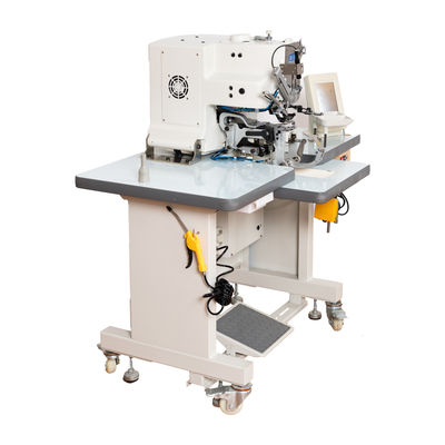CE ISO Industrial Button Sewing Machine With Dual Button Feeding 2 Types