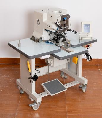 Industrial Button Sewing Machine with Fine Tension Adjustment & LCD Touch Panel