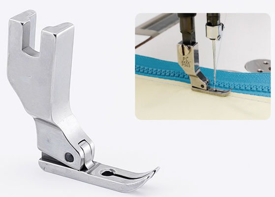 D5 Grade Steel Top Zipper Presser Foot For Computer Sewing Machines