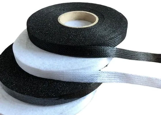 60-80g/M2 Black Cotton Interfacing Strip For Garment Reinforcement