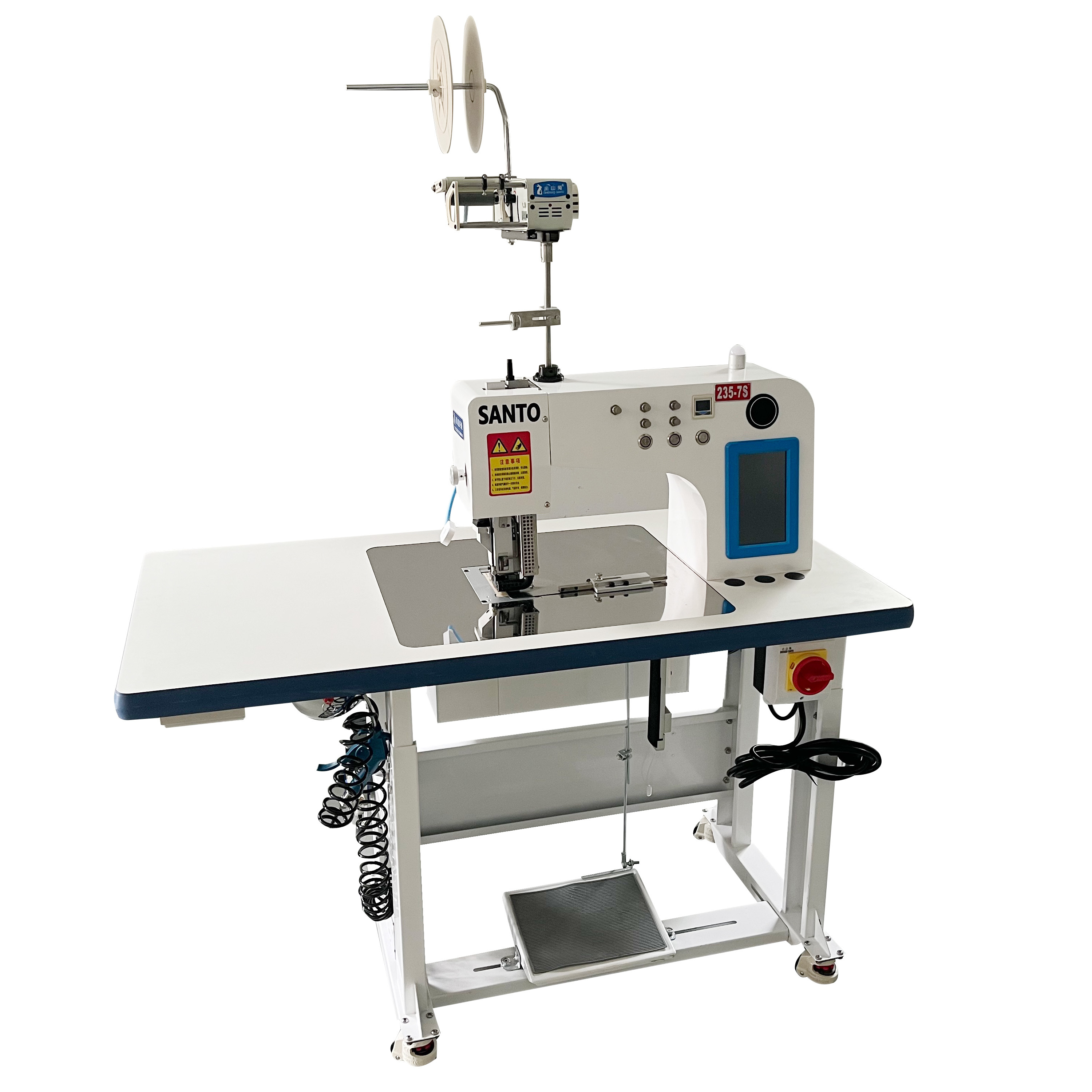 Servo Motor Steam Free Ironing Machine With Directional Heating For ...